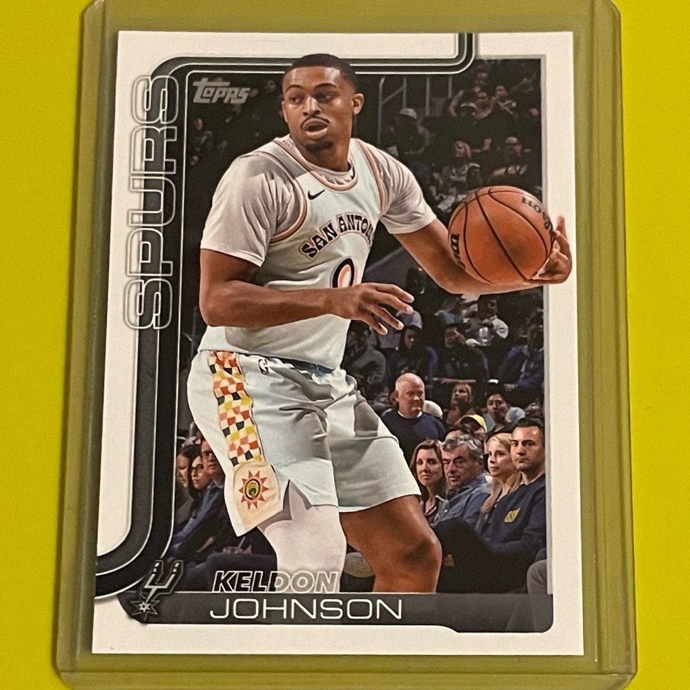 Keldon Johnson #200 2025-26 Topps Basketball Trading Card